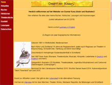 Tablet Screenshot of gunnarkunz.de